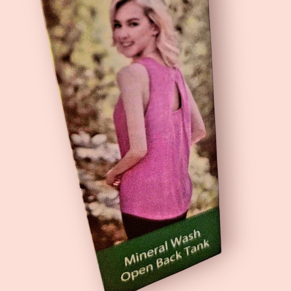 Open Back Tank Top - Picture 2 of 8